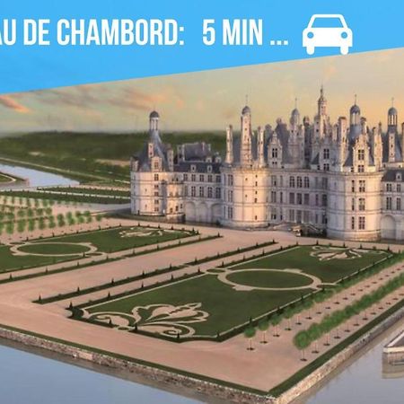 CAPORIZON propose Magnifique Grange à côté de Chambord Saint-Claude-de-Diray Exterior foto