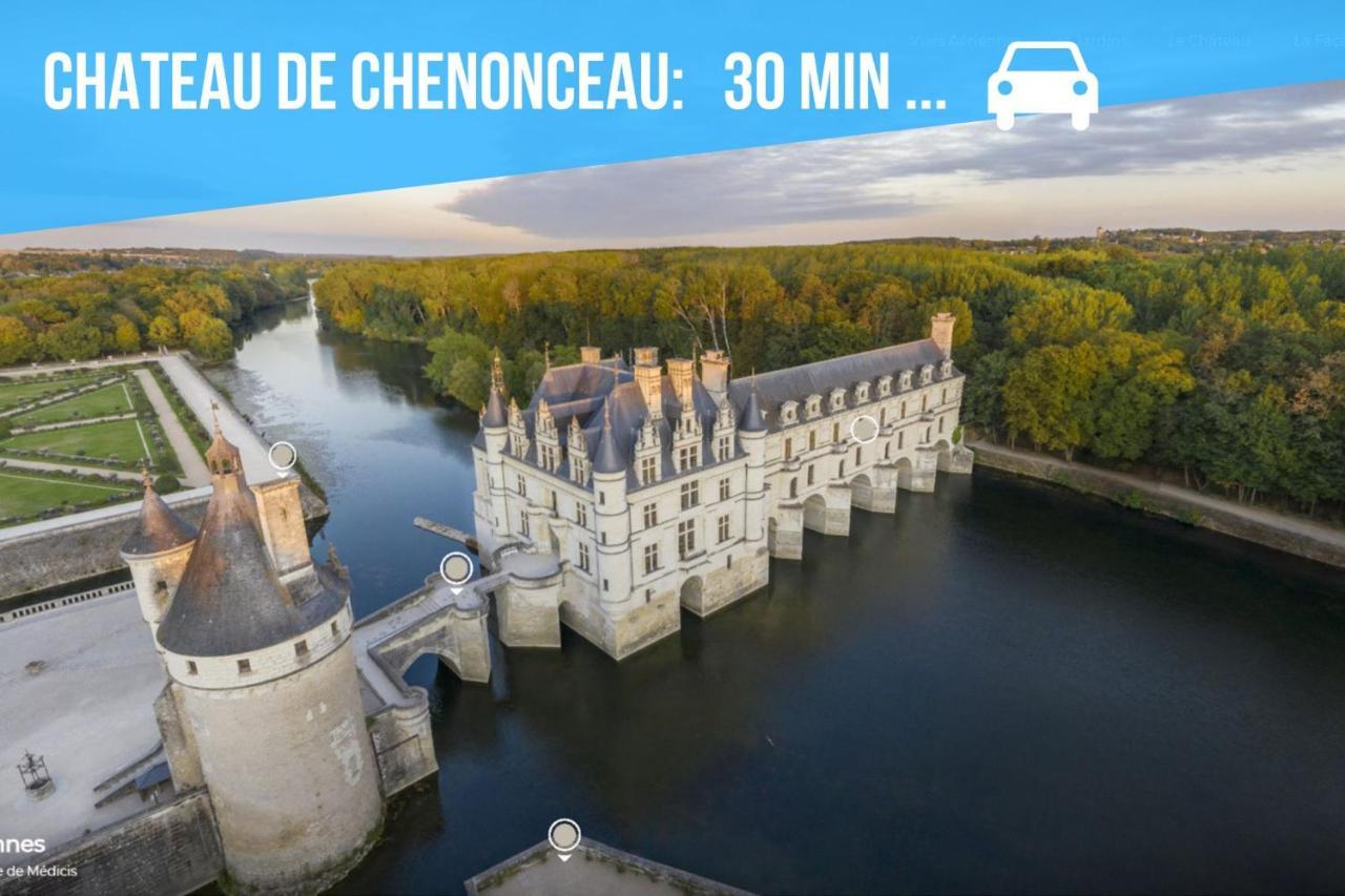 CAPORIZON propose Magnifique Grange à côté de Chambord Saint-Claude-de-Diray Exterior foto