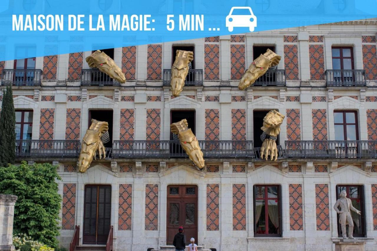 CAPORIZON propose Magnifique Grange à côté de Chambord Saint-Claude-de-Diray Exterior foto