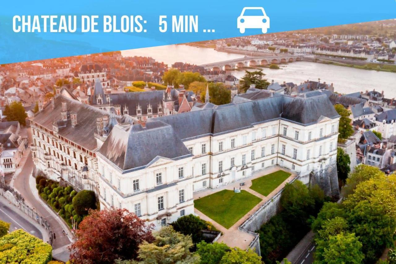 CAPORIZON propose Magnifique Grange à côté de Chambord Saint-Claude-de-Diray Exterior foto